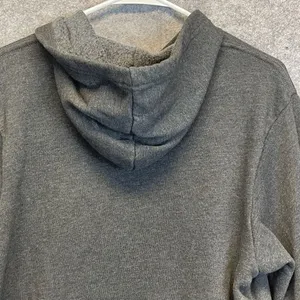 POSHMARK Hoodie Sweatshirt Women's Large Charcoal Gray Pocket Long Sleeve Fleece thumbnail 11