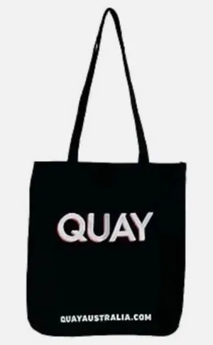 NWOT Quay Australia Black Tote Bag thumbnail 1