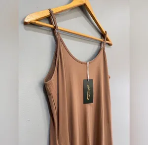 SALE! Brown Ofeefan Tank Maxi Dress Size M NWT thumbnail 5