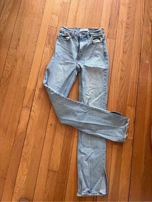 Abercrombie & Fitch 90s Double High Rise Jeans | Size 23 / 00 thumbnail 2