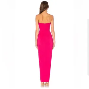 NBD‎ Lucilda Gown in Hot Pink XS thumbnail 3