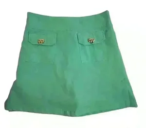 Fairway Fox Women's Mini Golf Skort‎ Size 4 Kelly Green with Pockets thumbnail 1