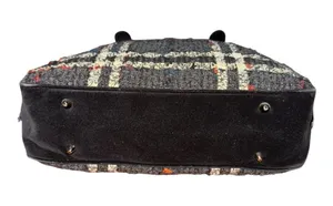 Vera Bradley Black and White Textured Tote Bag thumbnail 5