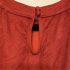Altar’d State Rust Halter Top, suede feel, detailed overlay Size Large thumbnail 5