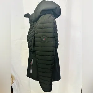 Tommy Hilfiger Women’s Black Quilted Hooded Jacket thumbnail 10