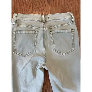 Free people green skinny jeans size 27 thumbnail 10