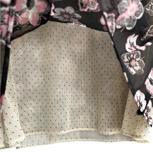 NY & Co Vintage Y2K Mesh Floral Top Whimsy Phoebe Fairy Whimsigoth Grunge thumbnail 4