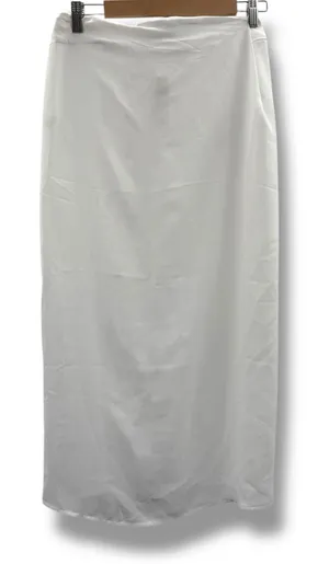 Anthropologie‎ Sunday in Brooklyn White Sheer Side Slit Maxi Skirt Sz XS NEW thumbnail 1