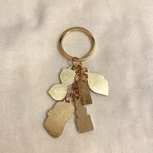Glam Keychain/Bag Charm with Charms Is Cute and Girly and Functional thumbnail 2