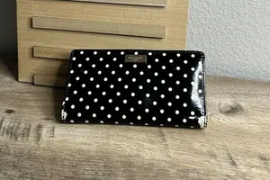 Kate Spade Stacy Camden Avenue Polka Dot Wallet thumbnail 1
