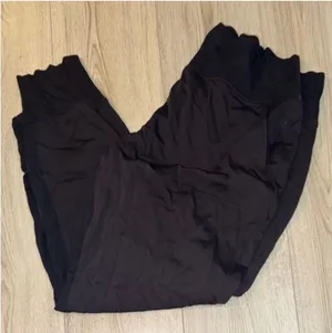 Athleta black leggings joggers sweatpants thumbnail 1