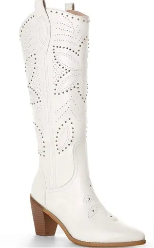 Ann Creek Tall Studded Western Boots thumbnail 1