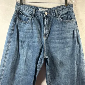 YMI Jeans Women Denim Dream Authentic Blue‎ Wash Relaxed Fit Pants thumbnail 2