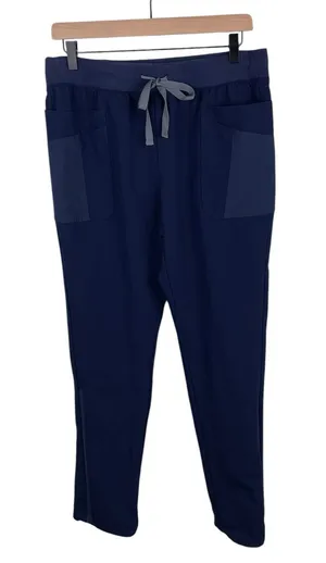 FIGS Women's Kigali Skinny Jogger Scrub Pants Size Medium Navy Blue W20SW2027 thumbnail 1