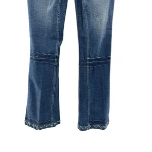 Antik Denim Women's Size 29 Bootcut Embroidered Indigo‎ Blue Jeans Button Fly thumbnail 6
