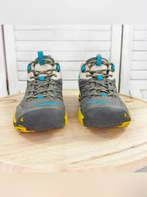 Keen Marshall WP Lace Up Hiking Shoes Grey Yellow Size 9 Women Workwear Outdoor thumbnail 2