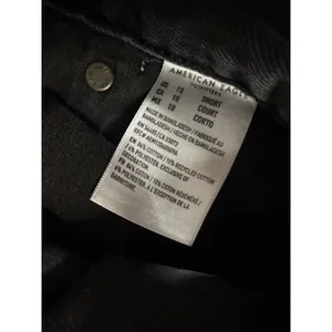 American Eagle‎ Low Rise Skater Jean Washed Black 10 Short Streetwear thumbnail 4