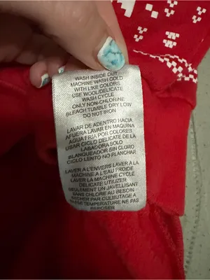 Coca-Cola Ugly Christmas Hoodie Snowflake Bottle Graphic Red Large Pullover thumbnail 7