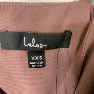 Lulu's box H mauve Reinette midi dress size XS party wedding‎ guest minimalist thumbnail 8