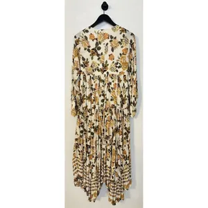 FREE PEOPLE Rows Of Roses Maxi Dress in Ivory Combo Size X-Small thumbnail 8