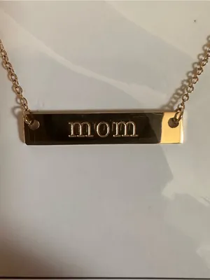 South Hill Designs Gold Mom Reversible Arrow Pendant Necklace NWT thumbnail 3