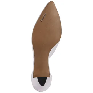 NWT Easy Street Womens Moonlight Dress Pump Evening Heels Silver Satin Gray 8M thumbnail 5