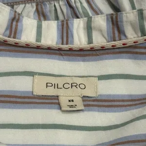 Pilcro Anthropologie Lacey Tunic Coastal Travel Cottagecore Feminine Dainty XS thumbnail 10