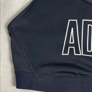 Adidas Women's Black Sports Bra size L thumbnail 4