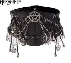 Black Gothic Chain Belt thumbnail 1