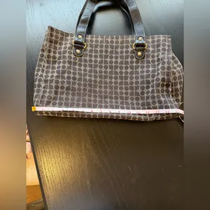 Kate Spade Stylish‎ Black and Cream Large Tote Bag thumbnail 11
