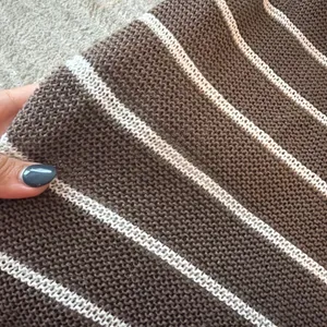 Striped Tie Top Brown thumbnail 3