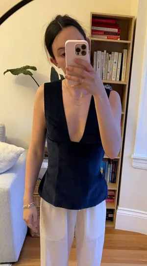 ZARA Corduroy top thumbnail 1