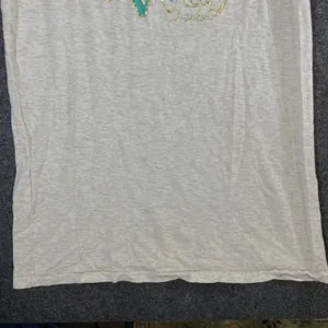 Hollister Womens Single All The Way Graphic Tee Oatmeal Heather Large Y2K VTG thumbnail 9