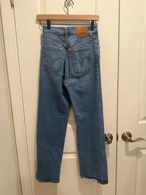 LEVI’S Ribcage Straight Ankle Jeans size‎ 24 High Rise thumbnail 5