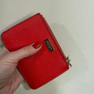 Kate Spade Red Card Holder/ Key Chain thumbnail 6