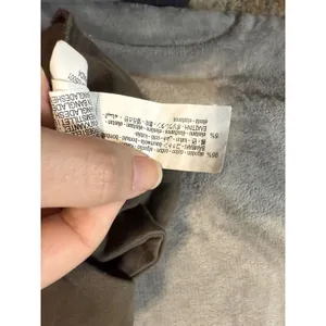 Zara Women Long Sleeve Brown Top Open Back Twist‎ Round Neck Size Large thumbnail 6