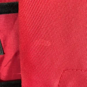 Alfani Red Nylon Cotton Collared Snap Up Lined Spring‎ Fall Jacket Size L thumbnail 6