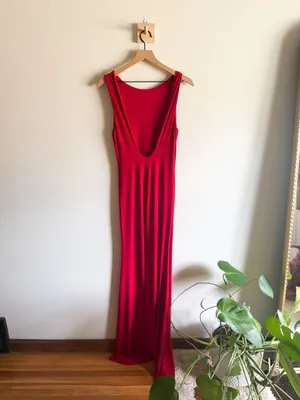 Club L London Stretch Knit Sleeveless Maxi Dress Size 16 thumbnail 4
