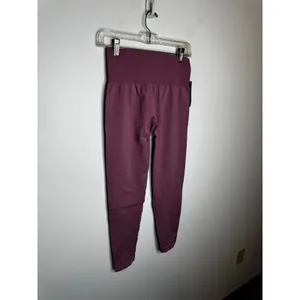 NVGTN Mauve Purple Contour Seamless High Waisted Workout Gym Leggings Size M thumbnail 3