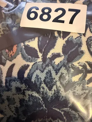 Tory Burch Long Sleeve Blue Silk Floral Butterfly Blouse Size XL thumbnail 8