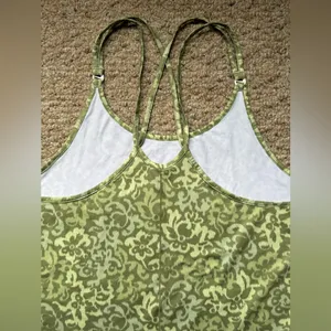 NIKE Green Ornate Print Strappy Tank Top Size XXL thumbnail 7