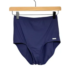 NEW Lascana High Rise Shaping Bikini Bottoms in Navy Blue - Size 6 thumbnail 3