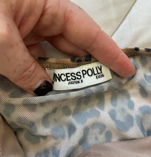 Princess Polly Leopard Print Bralette thumbnail 3