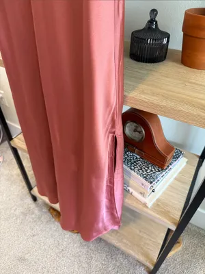 NWT Abercrombie & Fitch Spaghetti Strap Silky Hand Lined Long Slip Dress, L thumbnail 5