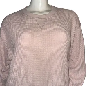 Aerie Waffle Knit Oversized Pullover Top thumbnail 3