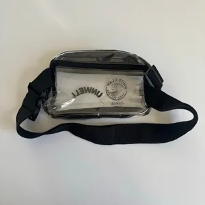 Alex Cooper Unwell x White Claw Black & Clear Fanny Pack Stadium Ready Bag thumbnail 5
