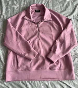 Abercrombie Athletics YPB neoknit oversized quarter zip thumbnail 1
