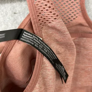 PINK Victoria's Secret Seamless Lightly Lined Sports Bra Size Medium Mesh thumbnail 5