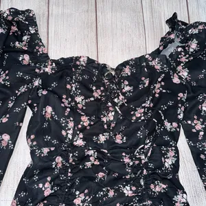 Black Ruched Dress thumbnail 3