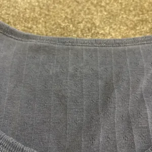 Brandy Melville John Galt Blue Cropped Long Sleeve thumbnail 3